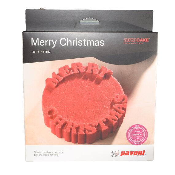 Форма силиконовая Pavoni Павокейк Merry Christmas, изображение 5 Форма силиконовая Pavoni Павокейк Merry Christmas, изображение 5