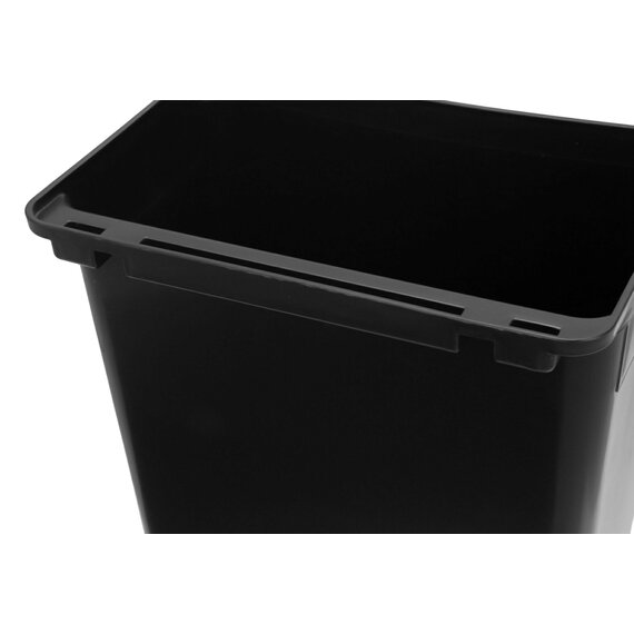 Ящик для сбора мусора к сервисной тележке One Chef (черный пластик) (33.5×23.1×44.5 см), изображение 4