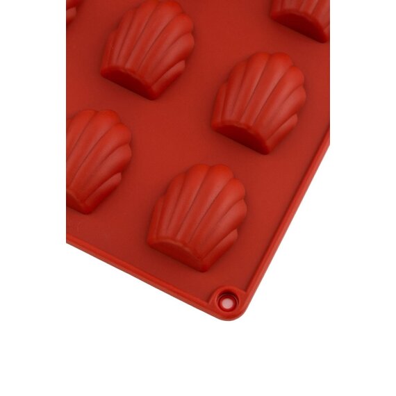 Форма силиконовая Профи Мадлен (Ракушка) 42х35 мм 15 ячеек, изображение 3 Форма силиконовая Профи Мадлен (Ракушка) 42х35 мм 15 ячеек, изображение 3