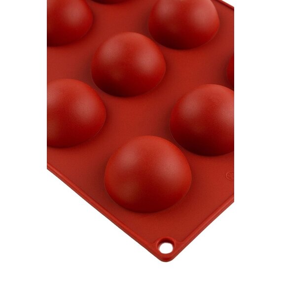 Форма силиконовая Профи Полусфера 45 мм 12 ячеек, изображение 3 Форма силиконовая Профи Полусфера 45 мм 12 ячеек, изображение 3