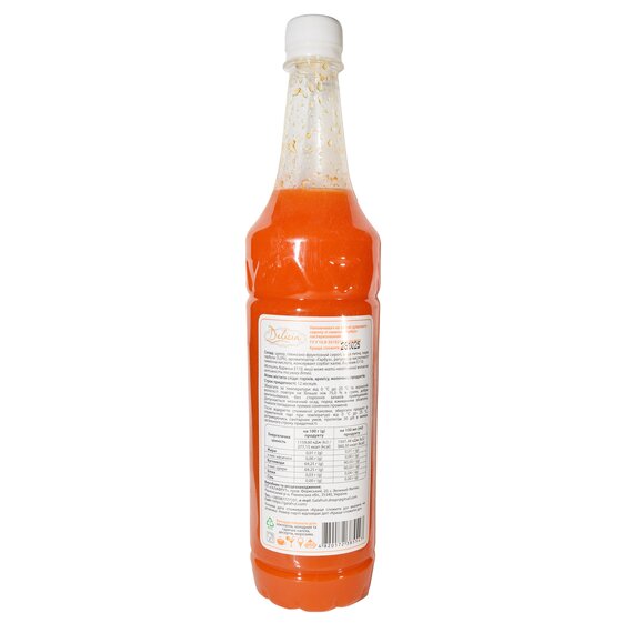 Сироп Delicia Тыква 1 л, изображение 2