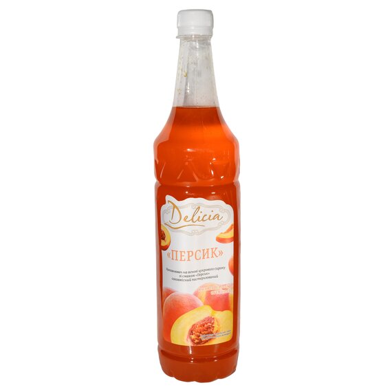 Сироп Delicia Персик 1 л