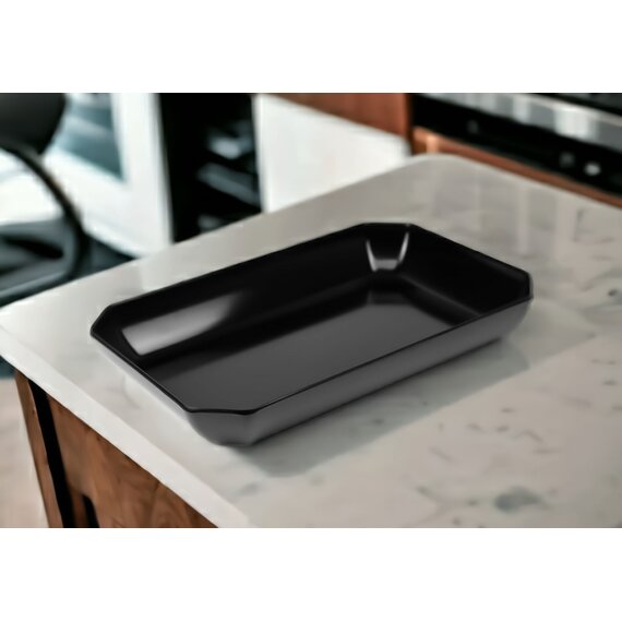 Блюдо восьмикутне з меламіну 37,8×24,7×5,3 см 3,3 л, зображення 2