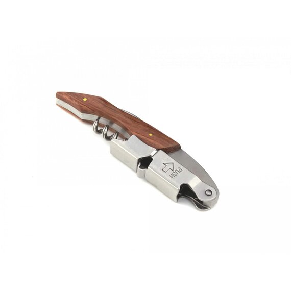 Нож для официанта двухступенчатый с деревянной ручкой, изображение 3