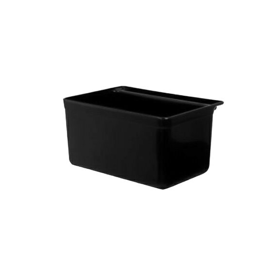 Ящик для сбора мусора к сервисной тележке (черный пластик) (33.5×23.1×18 см), изображение 3