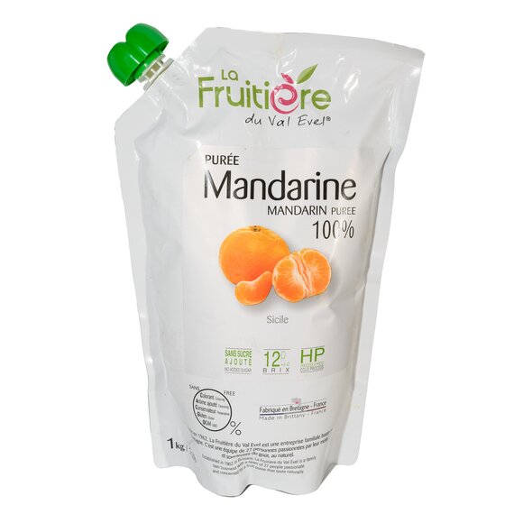 Пастеризоване пюре з мандарину La Fruitière 1 кг