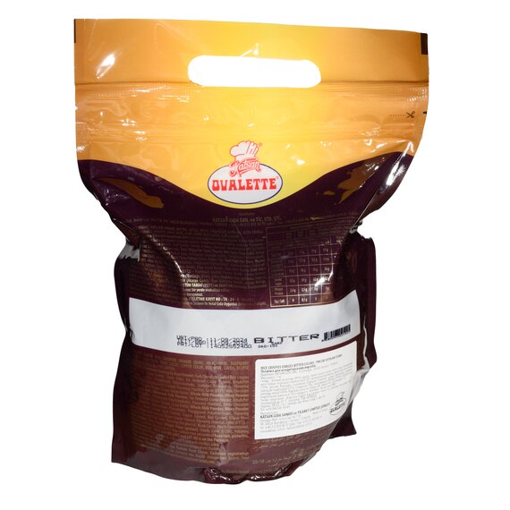 Темні рисові кульки в натуральному шоколаді Ovalette 3 мм, 1 кг, зображення 2