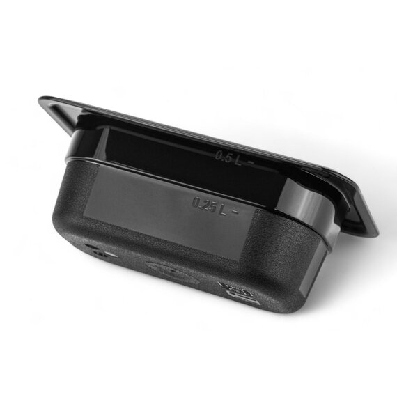 Гастроємність із поліпропілену 1/9 65 мм чорна, зображення 5