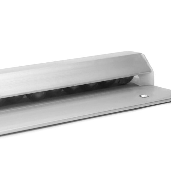 Держатель настенный для счетов и чеков 1220 мм хромированный алюминий, изображение 3