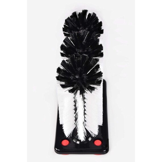 Комерційний йорж для миття високих склянок потрійний 25,5х18,5х8,5 см, зображення 4