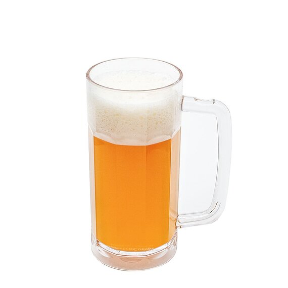 Пивний келих з ручкою з полікарбонату 580 мл, зображення 3