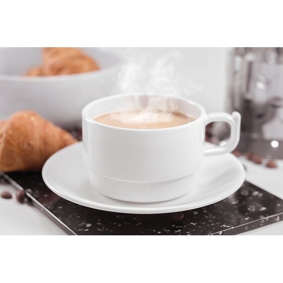 Чашка з блюдцем з полікарбонату 200 мл, зображення 3