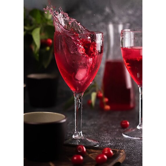 Келих для вина з полікарбонату прозорий 320 мл, зображення 5