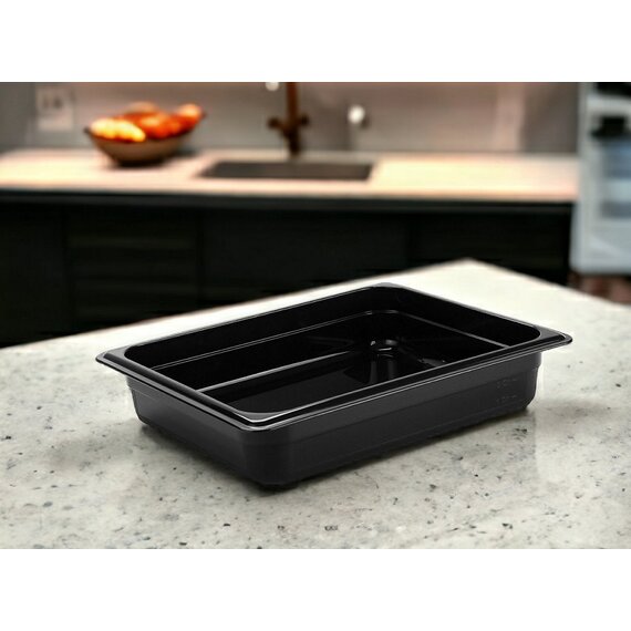 Гастроємність із поліпропілену 1/2 65 мм чорна, зображення 2