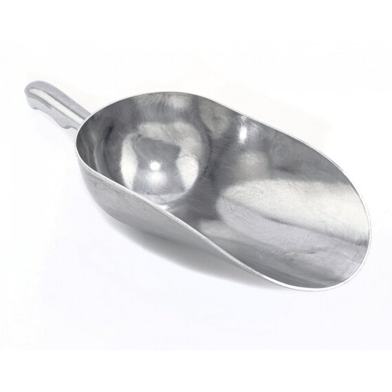 Совок алюмінієвий для сипучих та льоду 340 мл, зображення 2