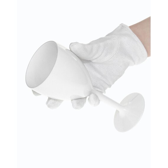 Келих для вина з полікарбонату 320 мл білий, зображення 3