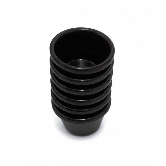 Соусник 45 мл, меламин 6×4 см черный, Цвет: Черный, изображение 4