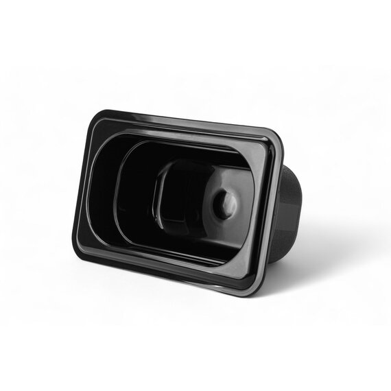 Гастроємність із поліпропілену 1/9 65 мм чорна, зображення 3