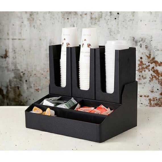 Диспенсер для бумажных стаканов и ингредиентов на 6 ячеек, изображение 2