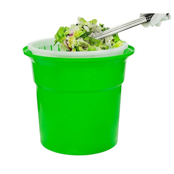 Сушарка для зелені та салату ручна зелена 25 л, зображення 5 Сушарка для зелені та салату ручна зелена 25 л, зображення 5