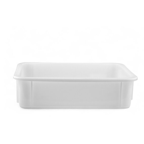 Контейнер для теста белый без крышки 8 л 40×30×10 см, изображение 2