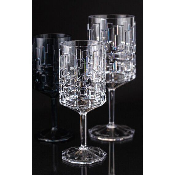 Келих для вина Stone з полікарбонату прозорий 400 мл, зображення 11