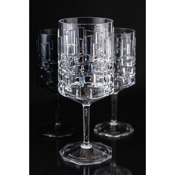 Келих для вина Stone з полікарбонату прозорий 400 мл, зображення 10