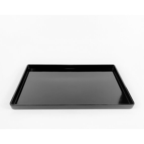 Поднос из меламина 31.8×21.2×2 см черный, изображение 3