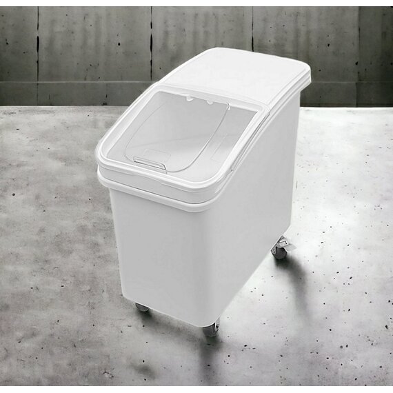 Контейнер для сипучих інгредієнтів на колесах 102 л, зображення 2