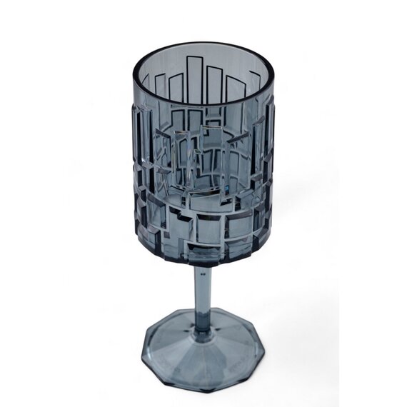 Келих для вина Stone з полікарбонату чорний 250 мл, зображення 2