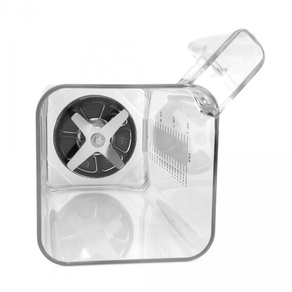 Чаша для блендера JTC, 1.5 литра с ножами, прозрачная (Бисфенол отсутствует), изображение 7