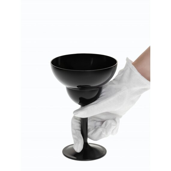 Келих для маргарити з полікарбонату чорний 350 мл, зображення 2