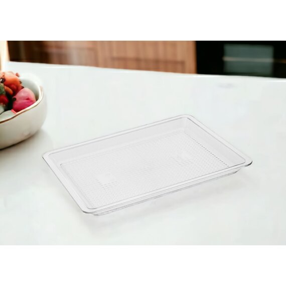 Блюдо для выкладки 1/1 поликарбонат прозрачное, изображение 2