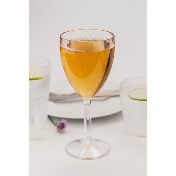 Келих для вина з полікарбонату прозорий 320 мл, зображення 2