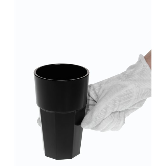 Склянка Граніт з полікарбонату чорна 300 мл, зображення 2
