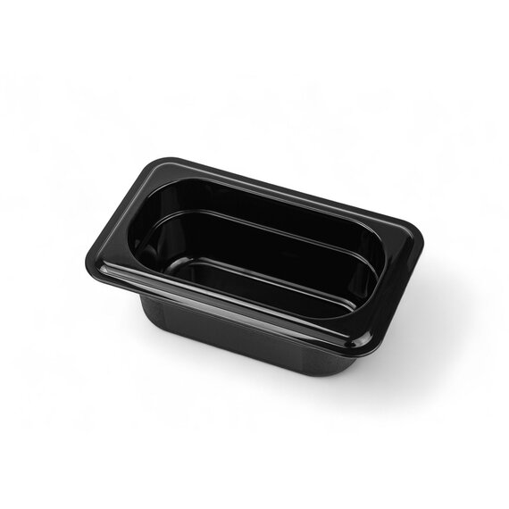 Гастроємність із поліпропілену 1/9 65 мм чорна, зображення 2