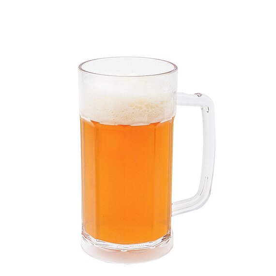 Пивний келих з ручкою з полікарбонату 580 мл, зображення 2
