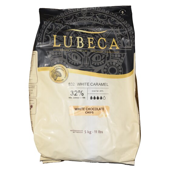 Карамельний шоколад Lubeca CARAMEL 32% 5 кг