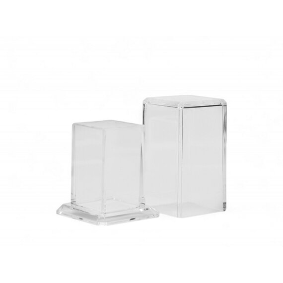 Підставка для зубочисток з кришкою із акрилу 7,5х3,8 см, зображення 2