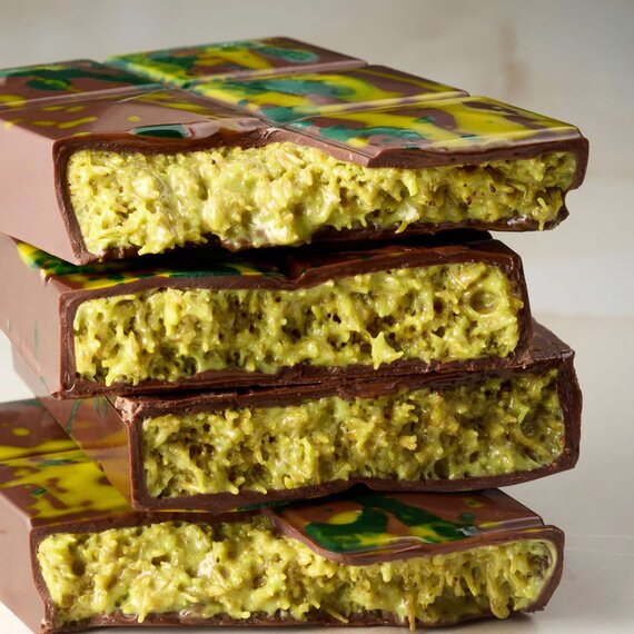 Форма поликарбонатная для шоколада Pavoni Дубайский шоколад, изображение 2