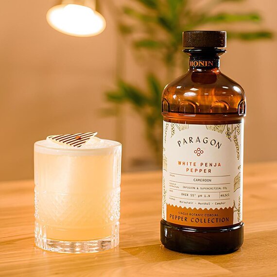 Кордіал Monin Paragone White Penja Pepper 485 мл, зображення 4