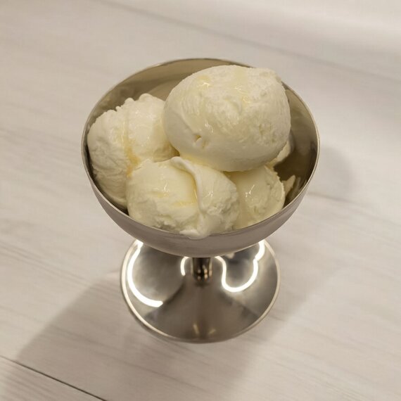 Креманка на ніжці з нержавіючої сталі 220 мл, изображение 5