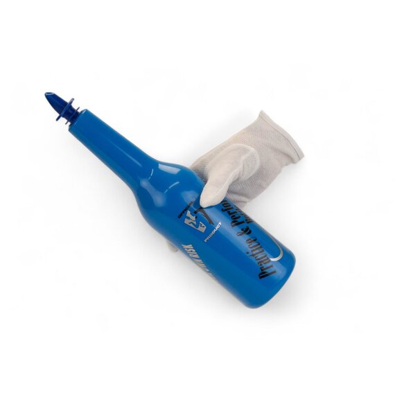 Пляшка для флейрингу з написом синя, зображення 3