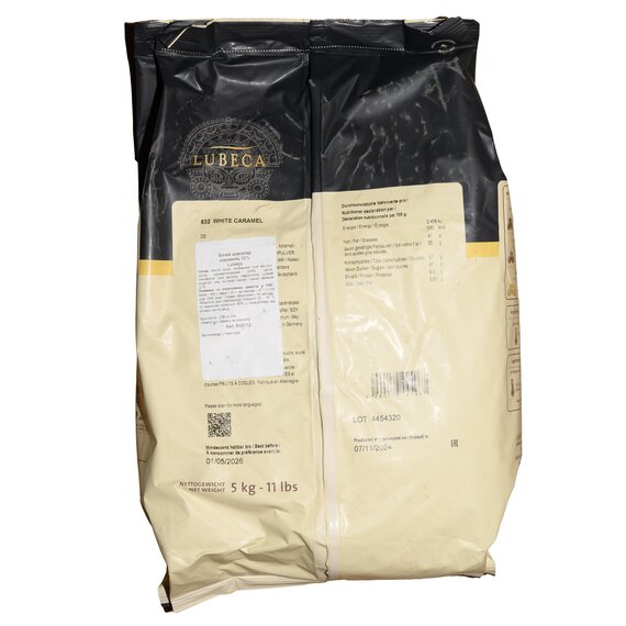 Карамельний шоколад Lubeca CARAMEL 32% 5 кг, зображення 4
