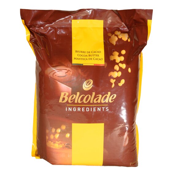Какао масло BELCOLADE Pure Prime Pressed Cocoa Butter 4 кг