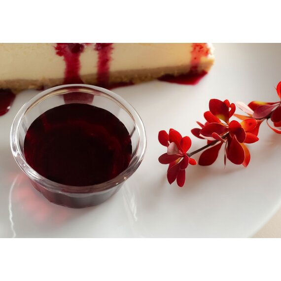 Соусник із полікарбонату круглий прозорий 80 мл 71 мм, зображення 5