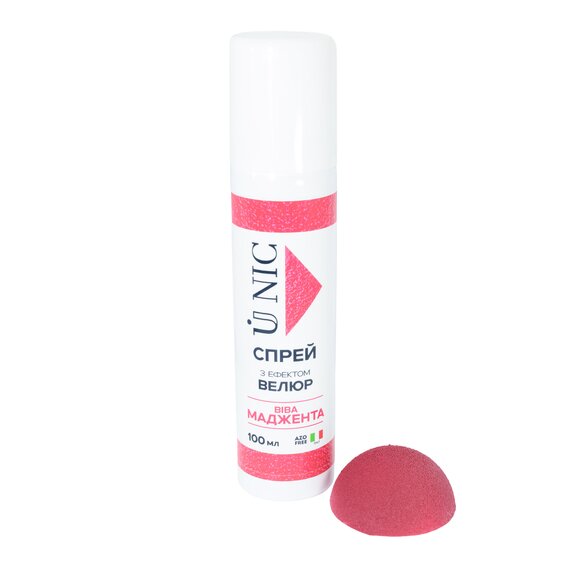 Спрей с эффектом велюр U NIC Маджента 100 мл, изображение 3