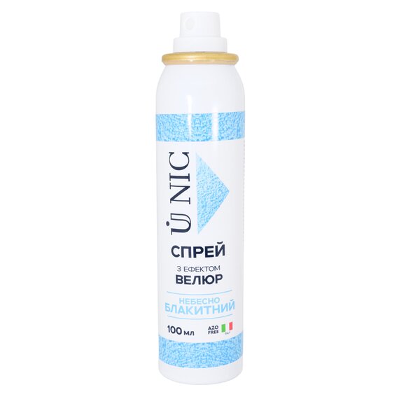 Спрей з ефектом велюр U NIC Небесно-блакитний 100 мл, зображення 4