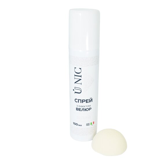 Спрей з ефектом велюр U NIC Білий 100 мл, зображення 3 Спрей з ефектом велюр U NIC Білий 100 мл, зображення 3