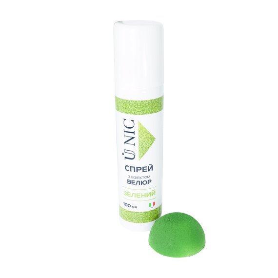 Спрей з ефектом велюр U NIC Зелений 100 мл, зображення 3